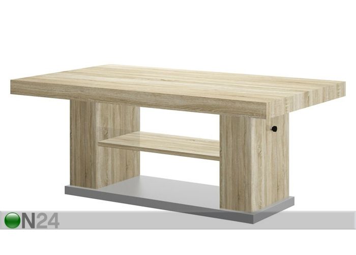 Pikendatav diivanilaud suurendatud