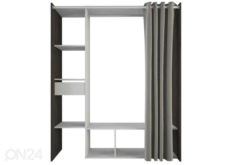 Pikendatav garderoob Montana 150 cm suurendatud