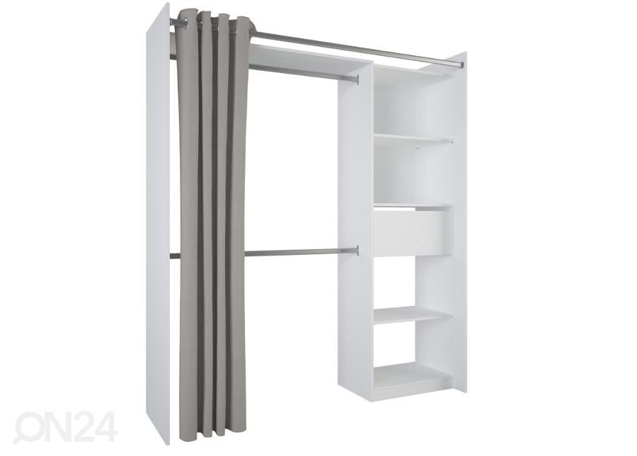 Pikendatav garderoob New Star 177 cm suurendatud