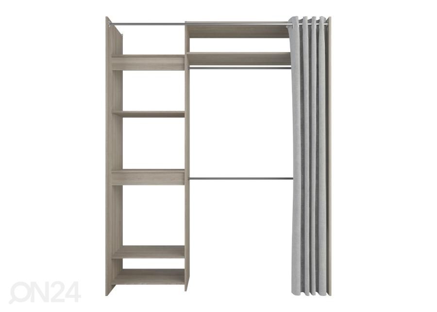 Pikendatav garderoob Odeon 168 cm suurendatud