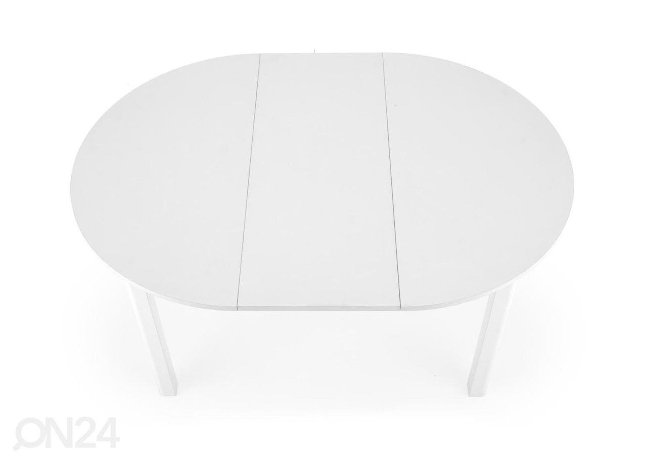 Pikendatav söögilaud 102/142x102 cm suurendatud