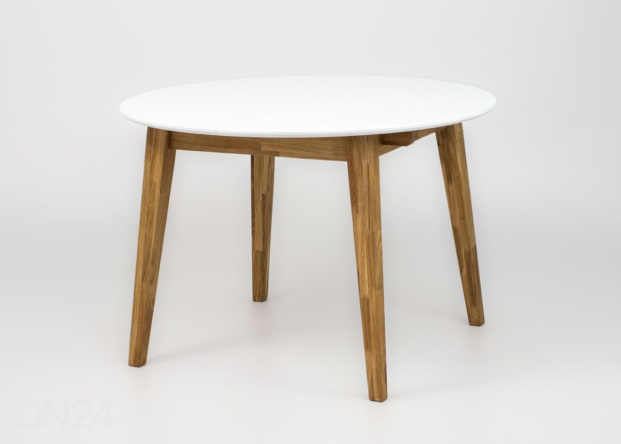 Pikendatav söögilaud 110/160x100 cm suurendatud