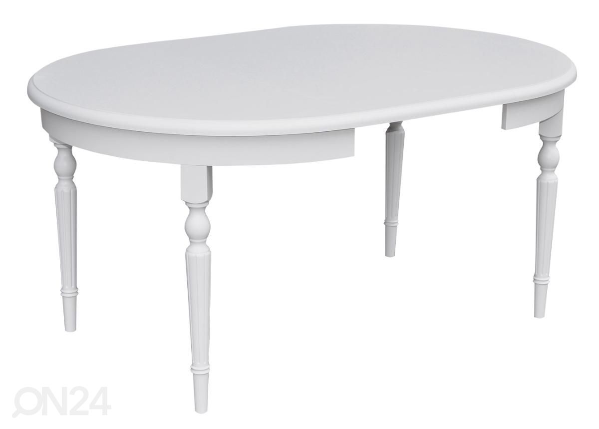Pikendatav söögilaud 110x110-210 cm+ 4 tooli suurendatud