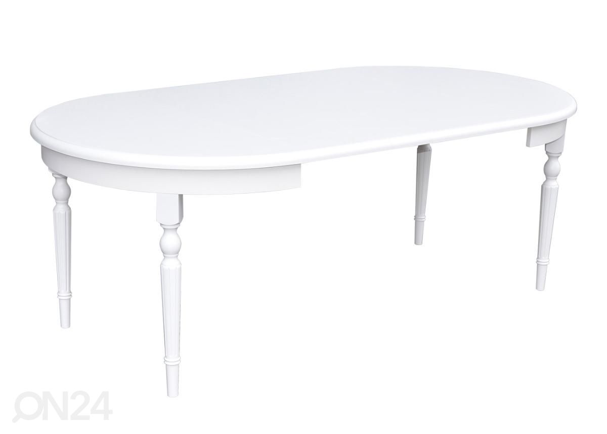 Pikendatav söögilaud 110x110-210 cm+ 4 tooli suurendatud