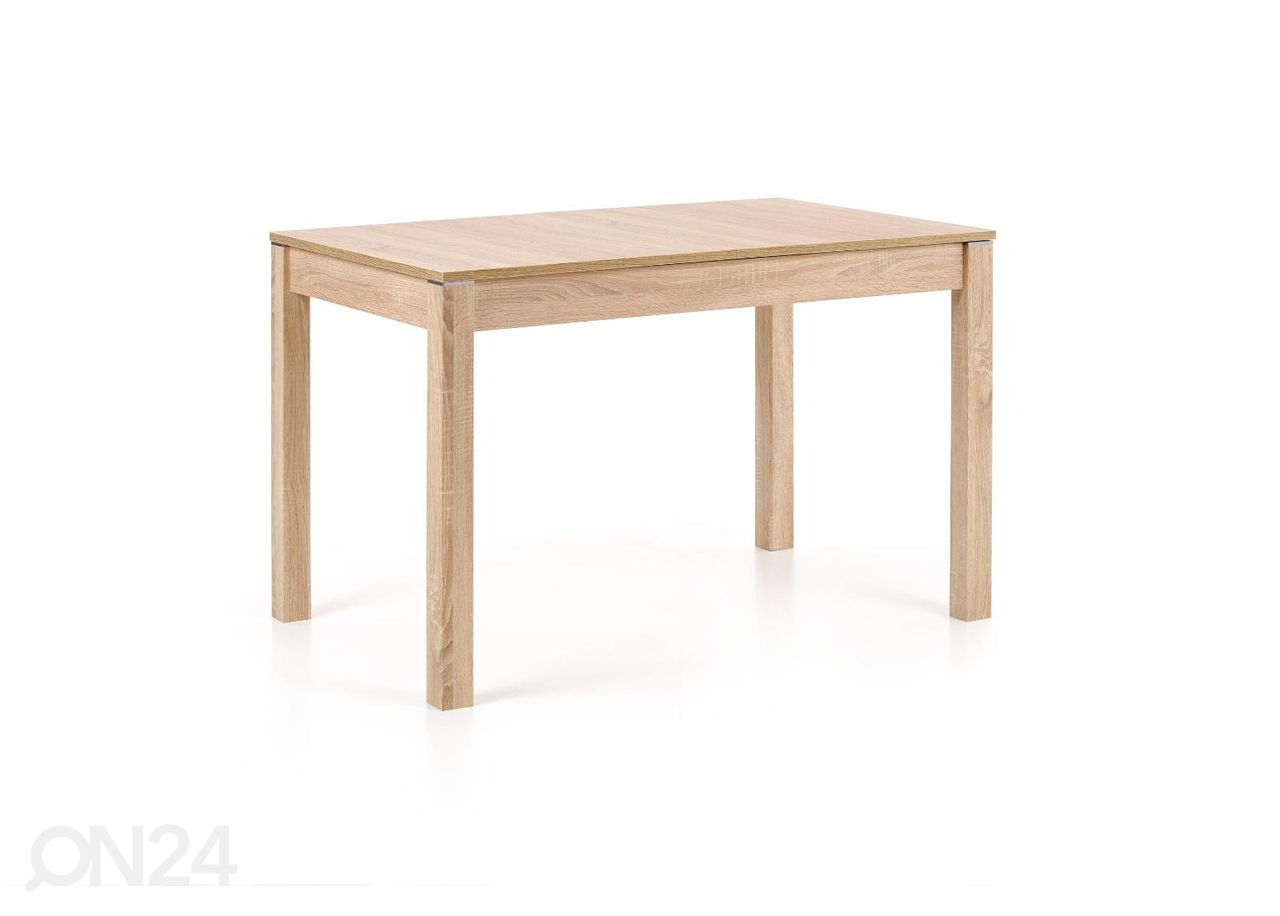 Pikendatav söögilaud 118/158x75 cm suurendatud
