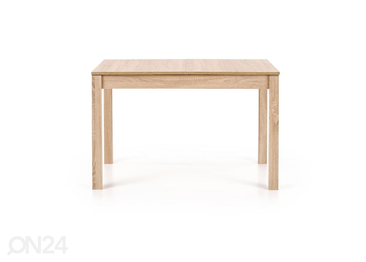 Pikendatav söögilaud 118/158x75 cm suurendatud