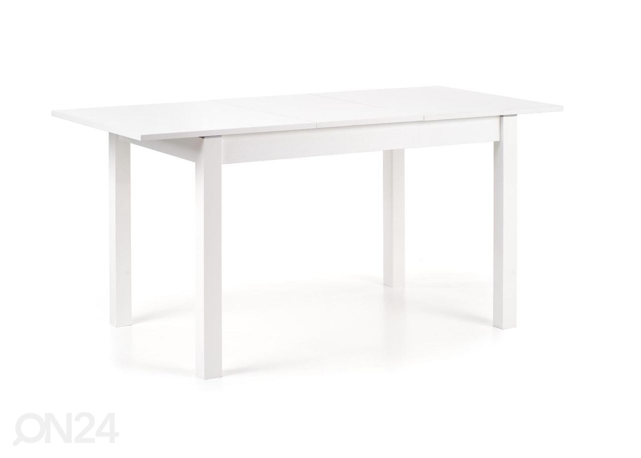 Pikendatav söögilaud 118/158x75 cm suurendatud