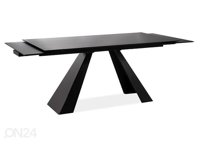 Pikendatav söögilaud 120-180x80 cm suurendatud