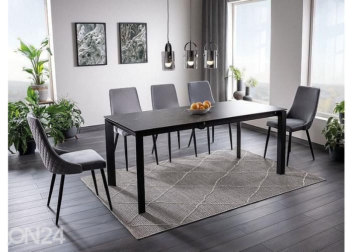 Pikendatav söögilaud 120-180x80 cm suurendatud
