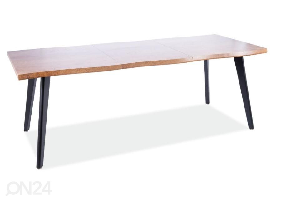 Pikendatav söögilaud 120-180x80 cm suurendatud