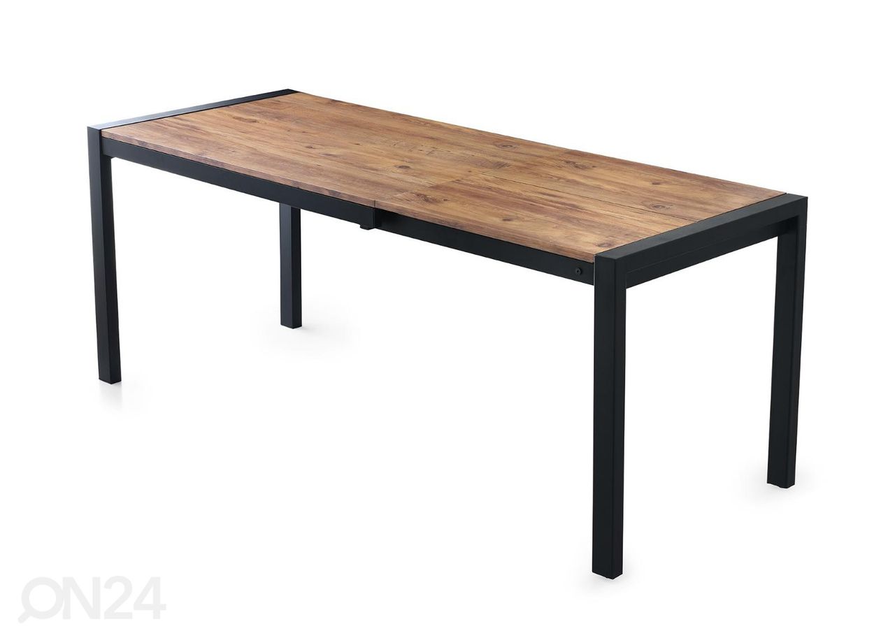 Pikendatav söögilaud 120/187x74 cm suurendatud