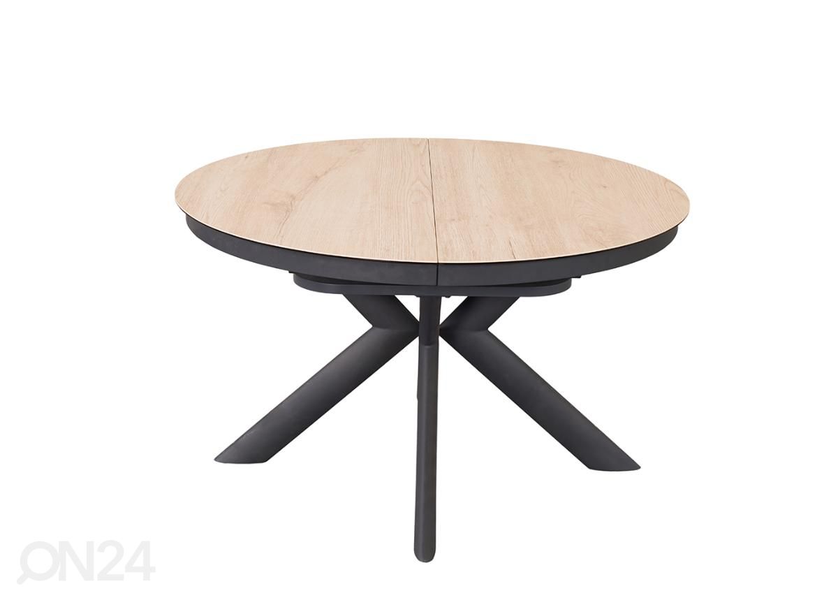 Pikendatav söögilaud 130x130/180 cm suurendatud