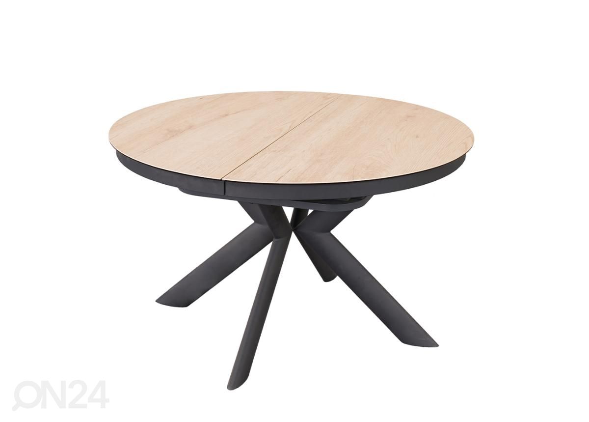 Pikendatav söögilaud 130x130/180 cm suurendatud