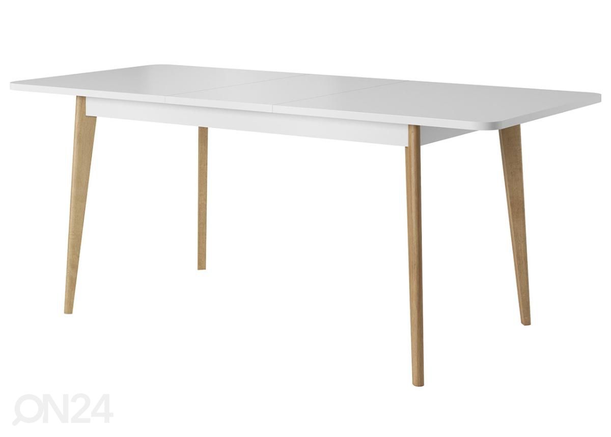 Pikendatav söögilaud 140/180x80 cm suurendatud