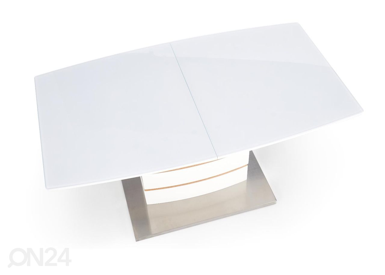Pikendatav söögilaud 140/180x80 cm suurendatud