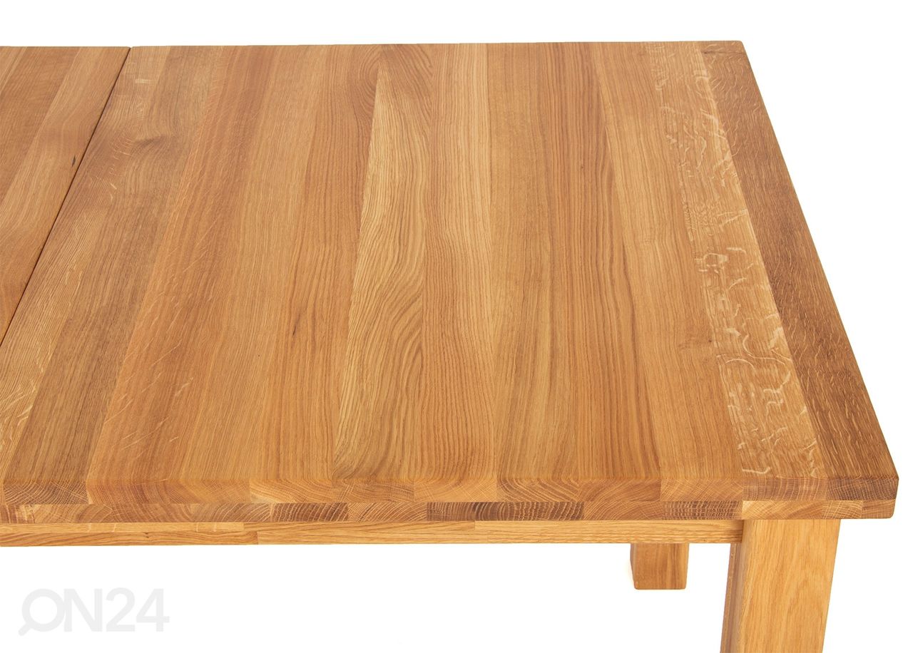 Pikendatav söögilaud 140/180x80 cm suurendatud