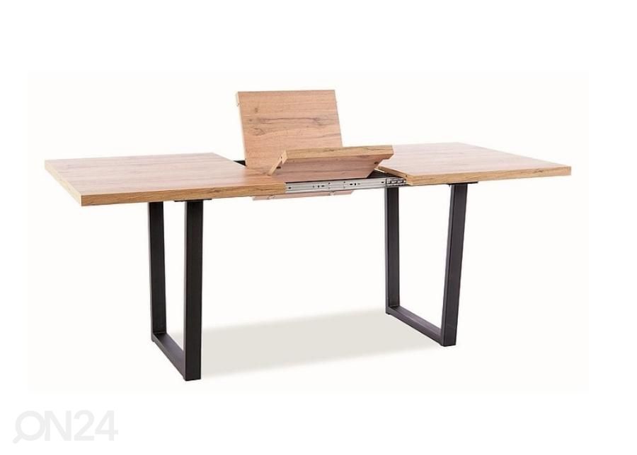 Pikendatav söögilaud 140-180x85 cm suurendatud