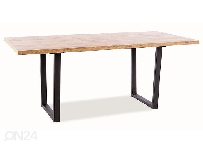 Pikendatav söögilaud 140-180x85 cm suurendatud