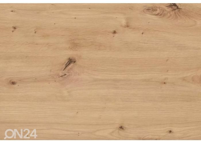 Pikendatav söögilaud 140-218x80 cm suurendatud