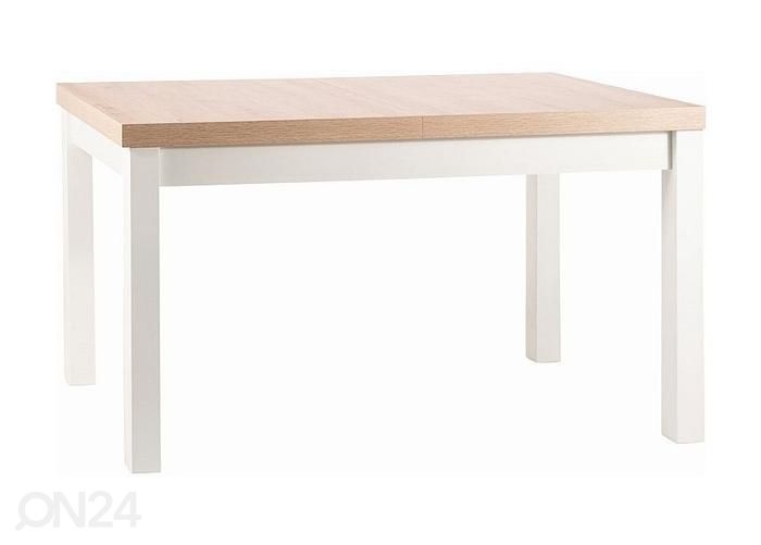 Pikendatav söögilaud 140-218x80 cm suurendatud