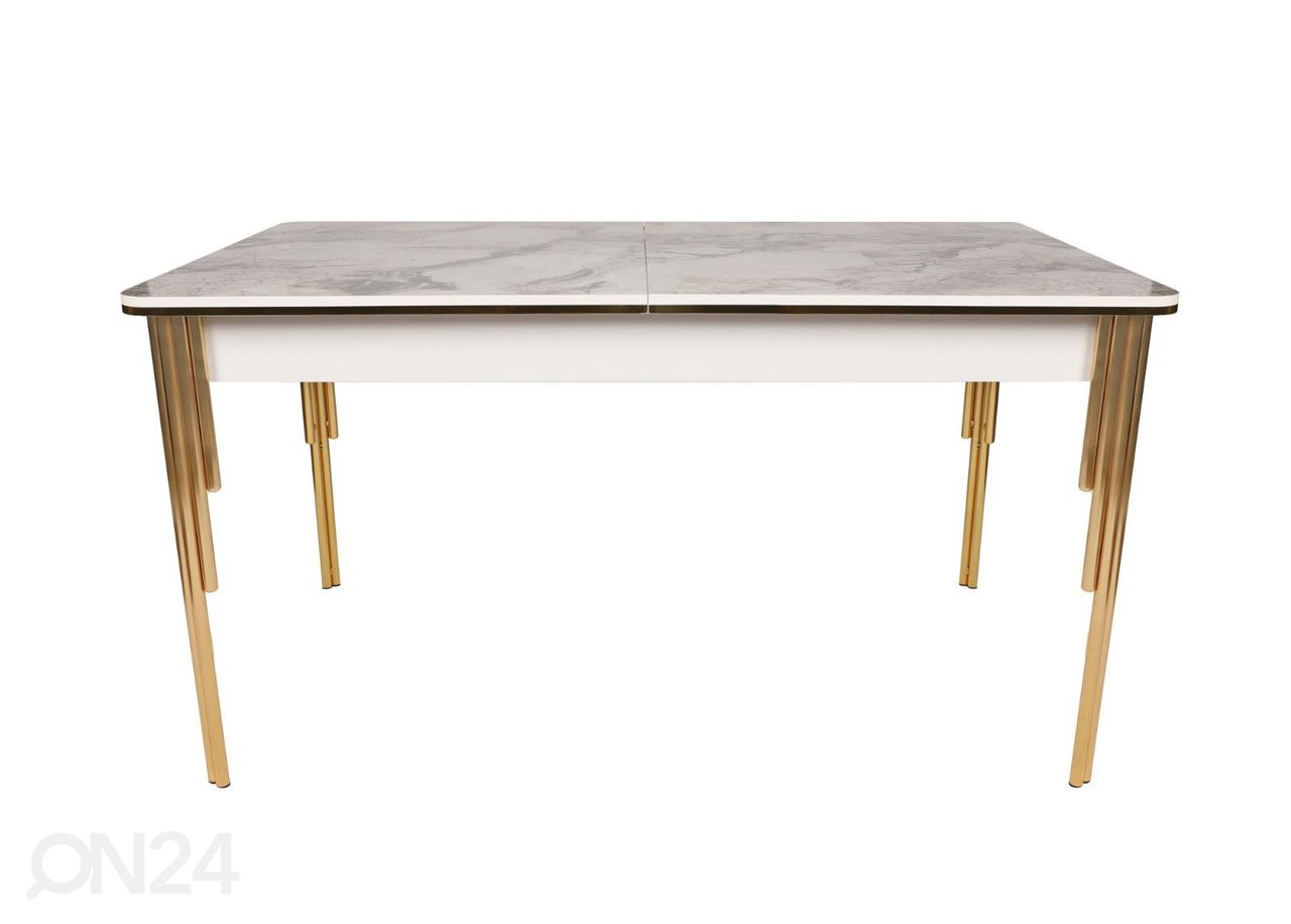 Pikendatav söögilaud 146/181x90 cm suurendatud