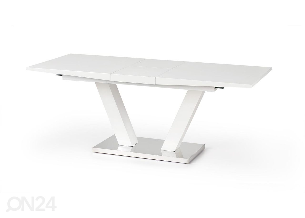 Pikendatav söögilaud 160/200x90 cm suurendatud