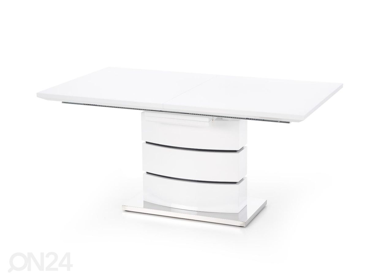 Pikendatav söögilaud 160/200x90 cm suurendatud