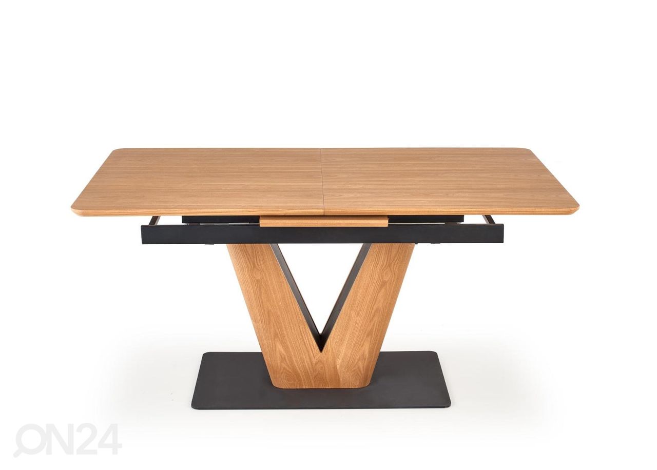 Pikendatav söögilaud 160/200x90 cm suurendatud