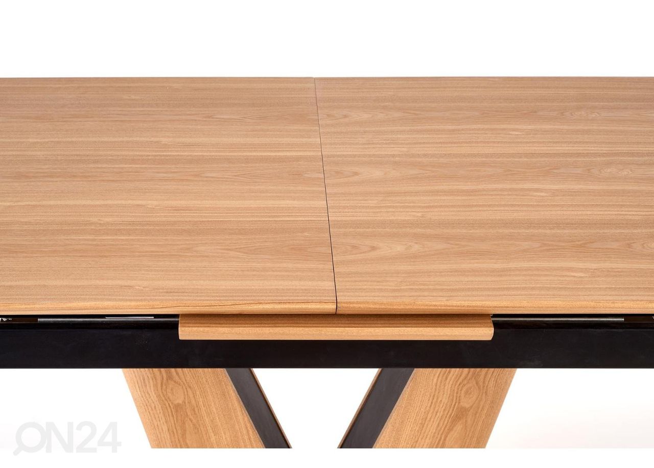 Pikendatav söögilaud 160/200x90 cm suurendatud