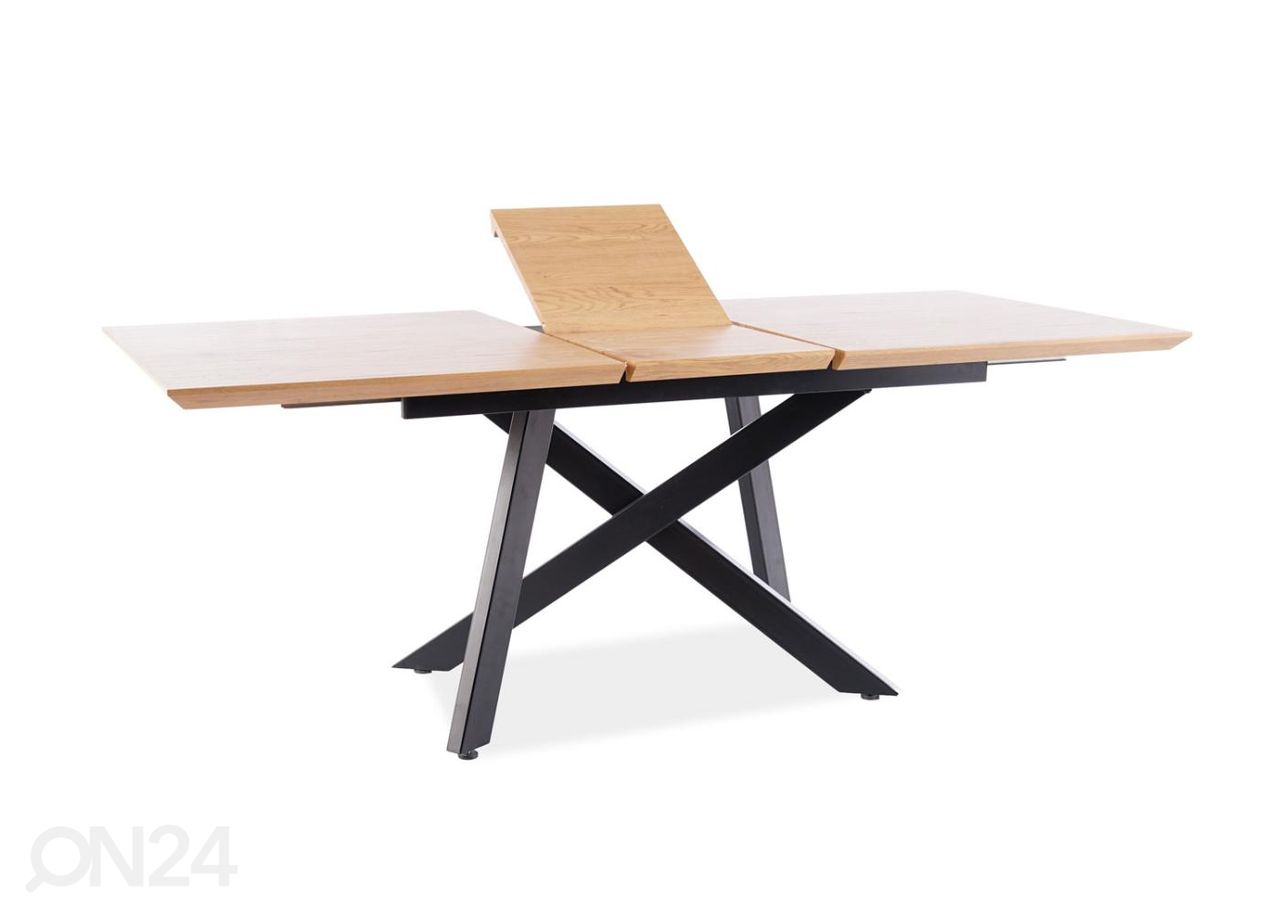 Pikendatav söögilaud 160-200x90 cm suurendatud