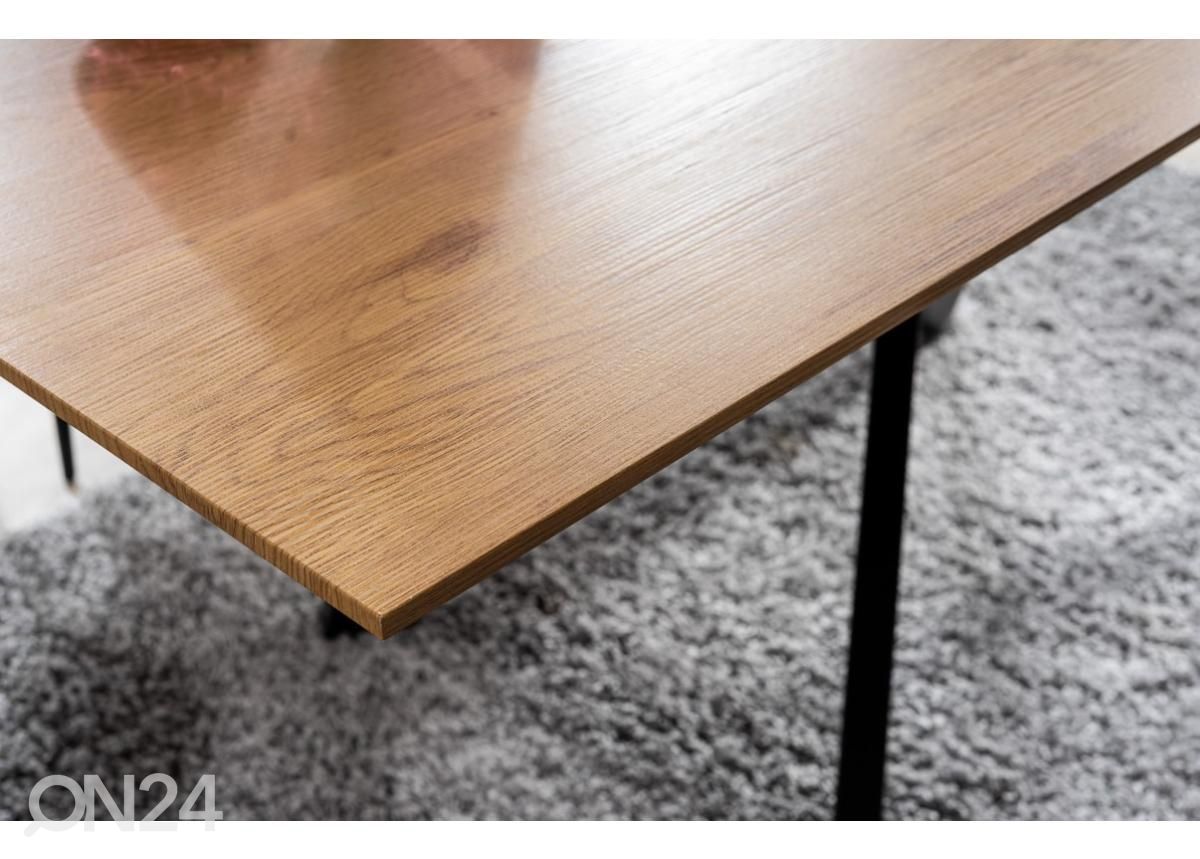 Pikendatav söögilaud 160-200x90 cm suurendatud