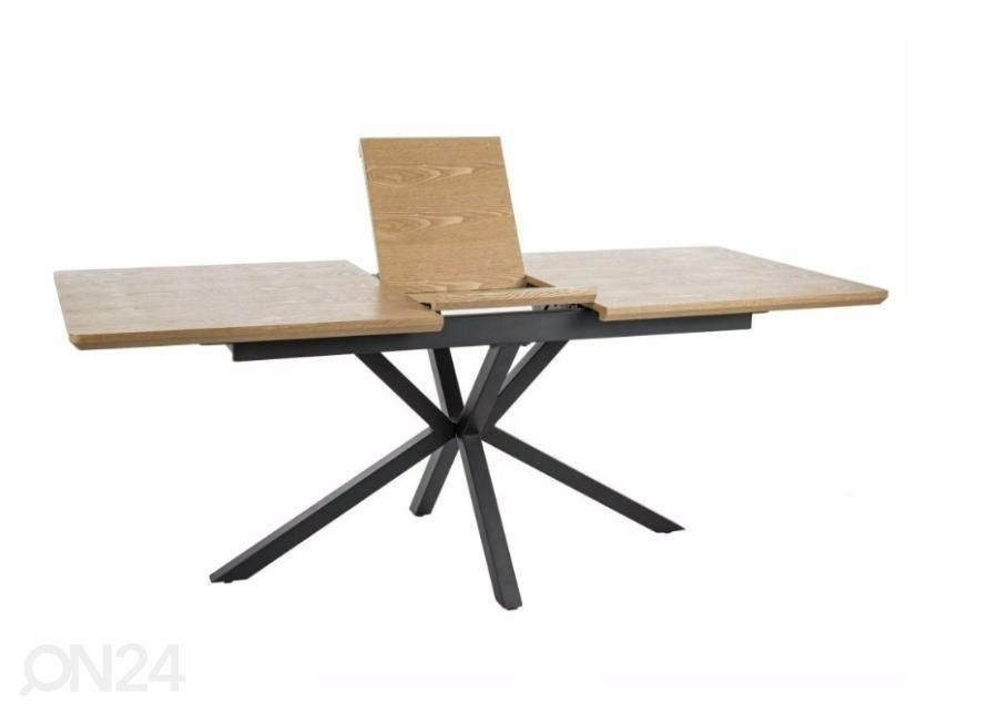 Pikendatav söögilaud 160/200x90 cm suurendatud