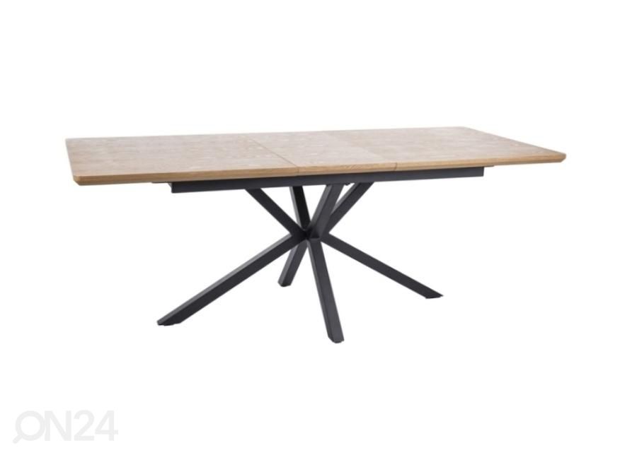 Pikendatav söögilaud 160/200x90 cm suurendatud