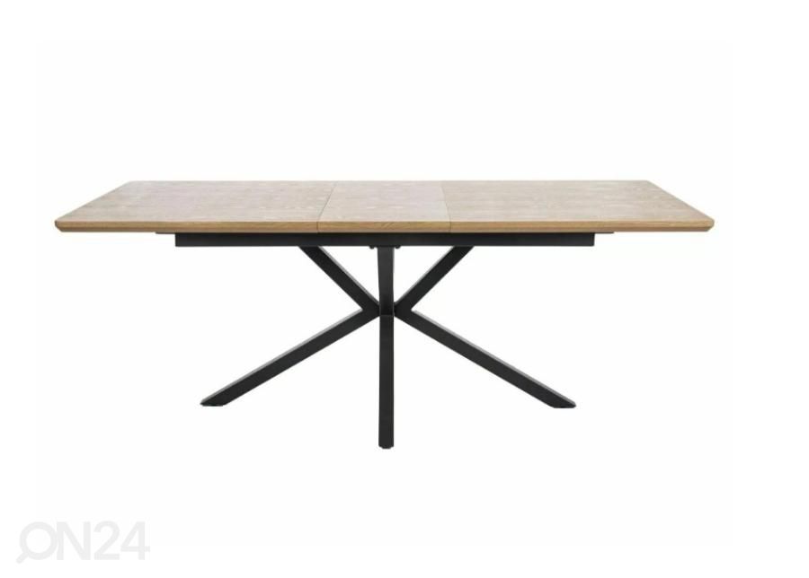 Pikendatav söögilaud 160/200x90 cm suurendatud