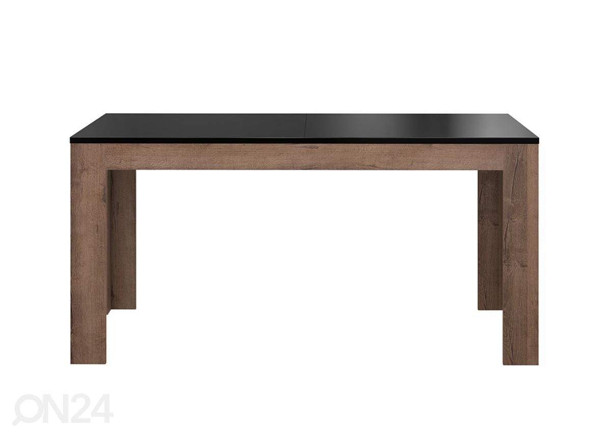Pikendatav söögilaud 160/207x90 cm suurendatud