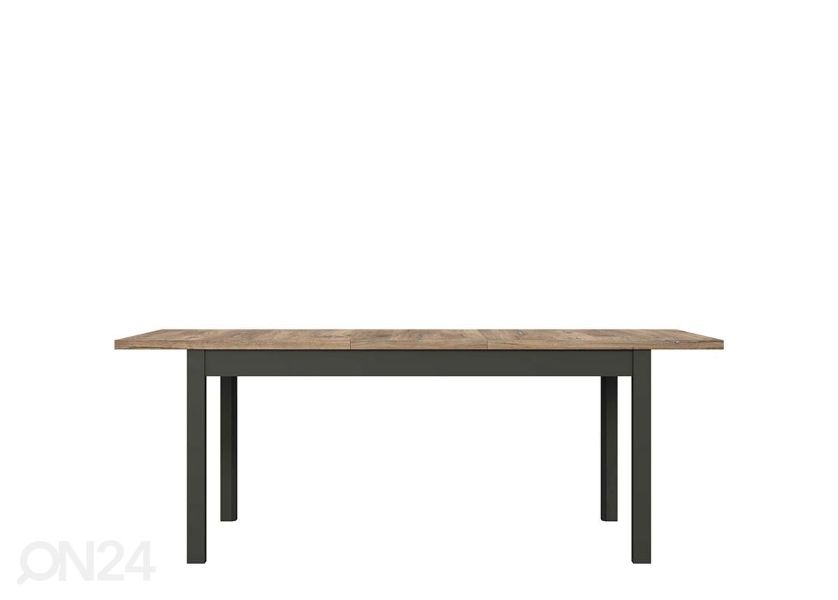 Pikendatav söögilaud 160/207x90 cm suurendatud