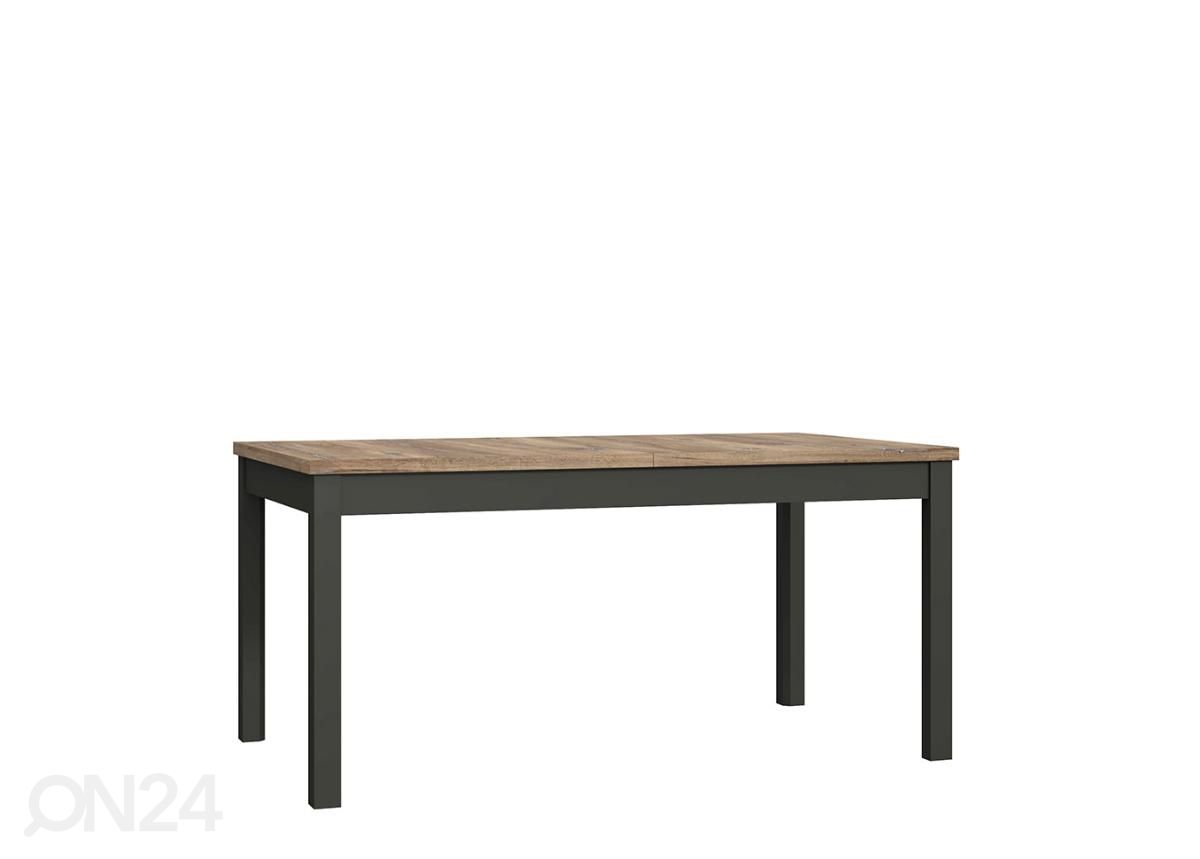 Pikendatav söögilaud 160/207x90 cm suurendatud