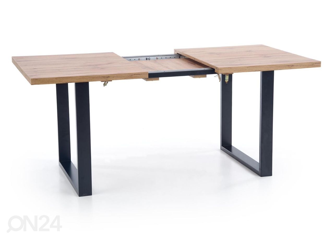 Pikendatav söögilaud 160/210x90 cm suurendatud