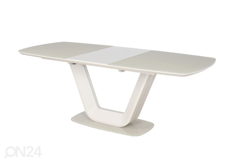 Pikendatav söögilaud 160-220x90 cm suurendatud