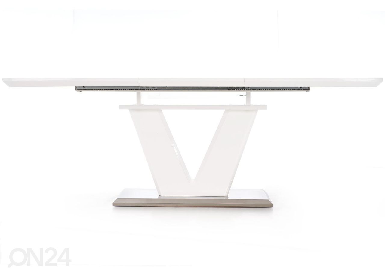 Pikendatav söögilaud 160/220x90 cm suurendatud
