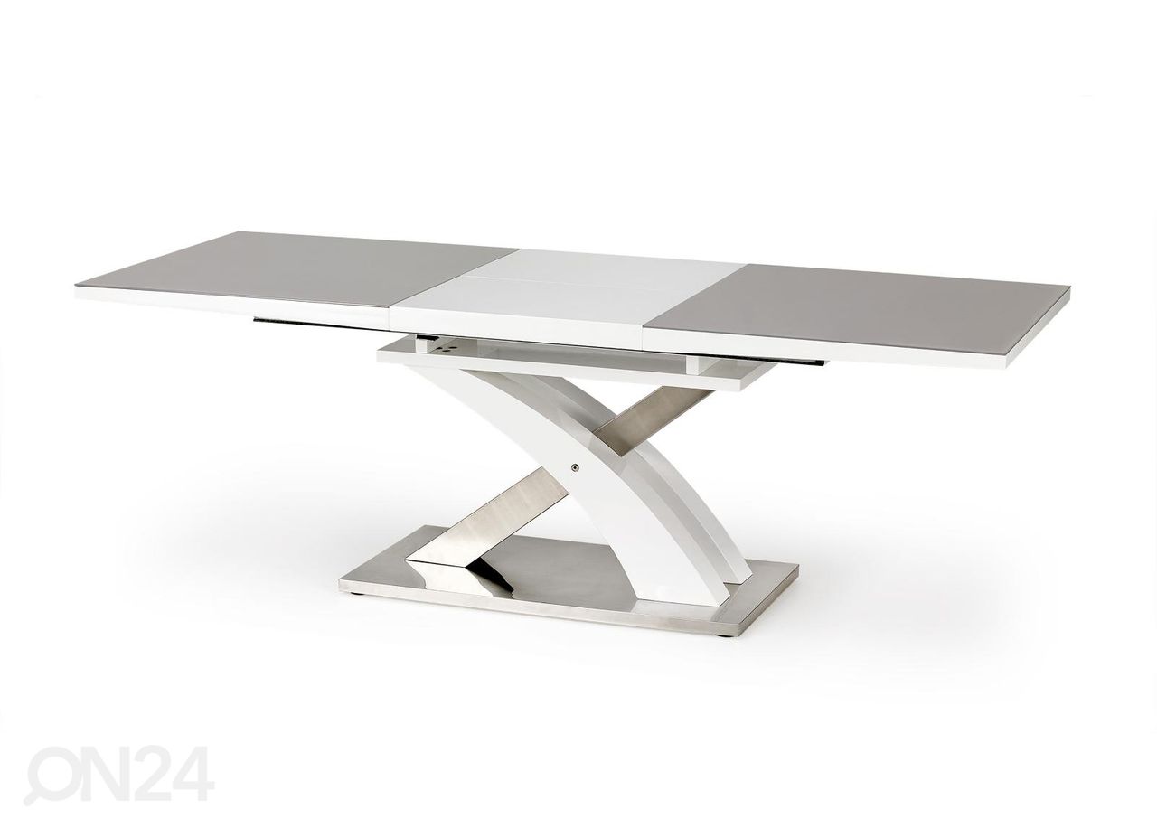 Pikendatav söögilaud 160/220x90 cm suurendatud