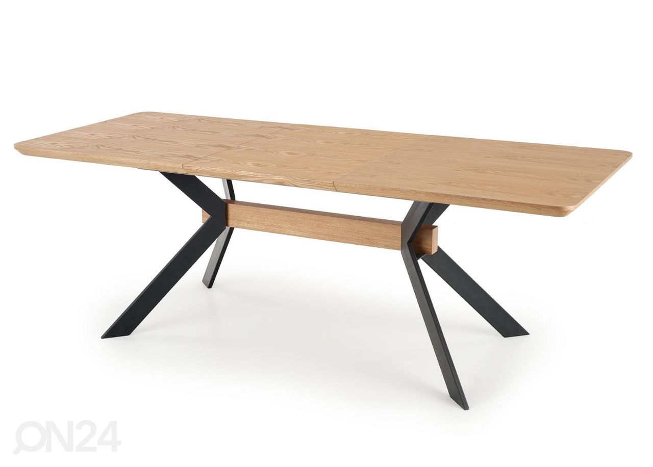 Pikendatav söögilaud 160/220x90 cm suurendatud