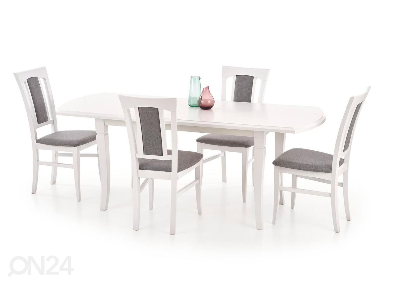 Pikendatav söögilaud 160/240x90 cm suurendatud