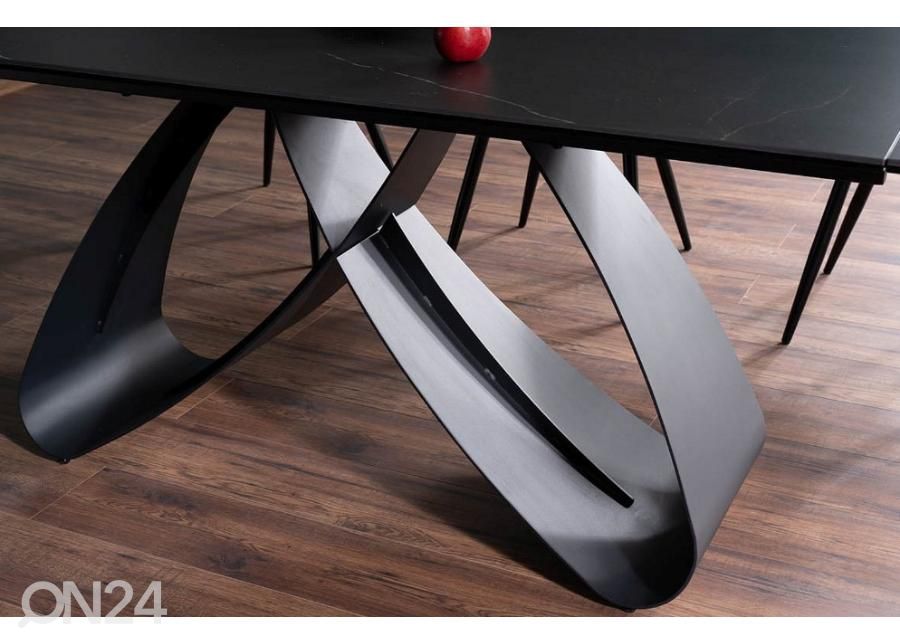 Pikendatav söögilaud 160-240x90 cm suurendatud