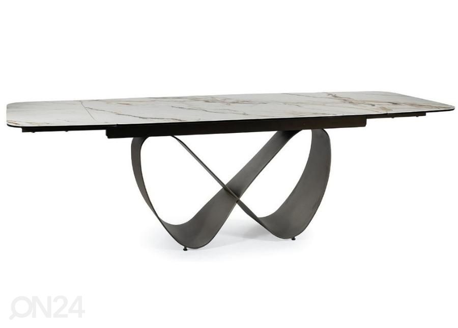 Pikendatav söögilaud 160-240x95 cm suurendatud