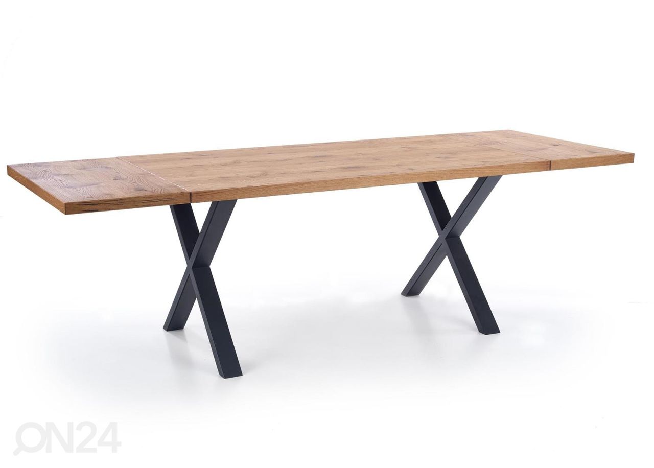 Pikendatav söögilaud 160/250x90 cm suurendatud