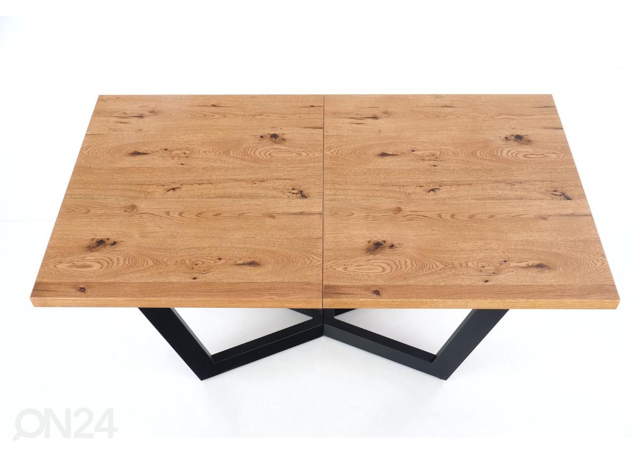 Pikendatav söögilaud 160/250x90 cm suurendatud