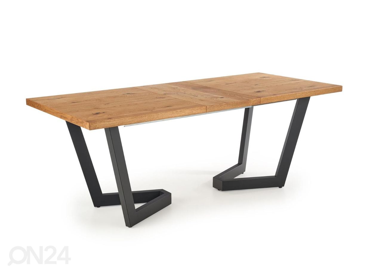 Pikendatav söögilaud 160/250x90 cm suurendatud
