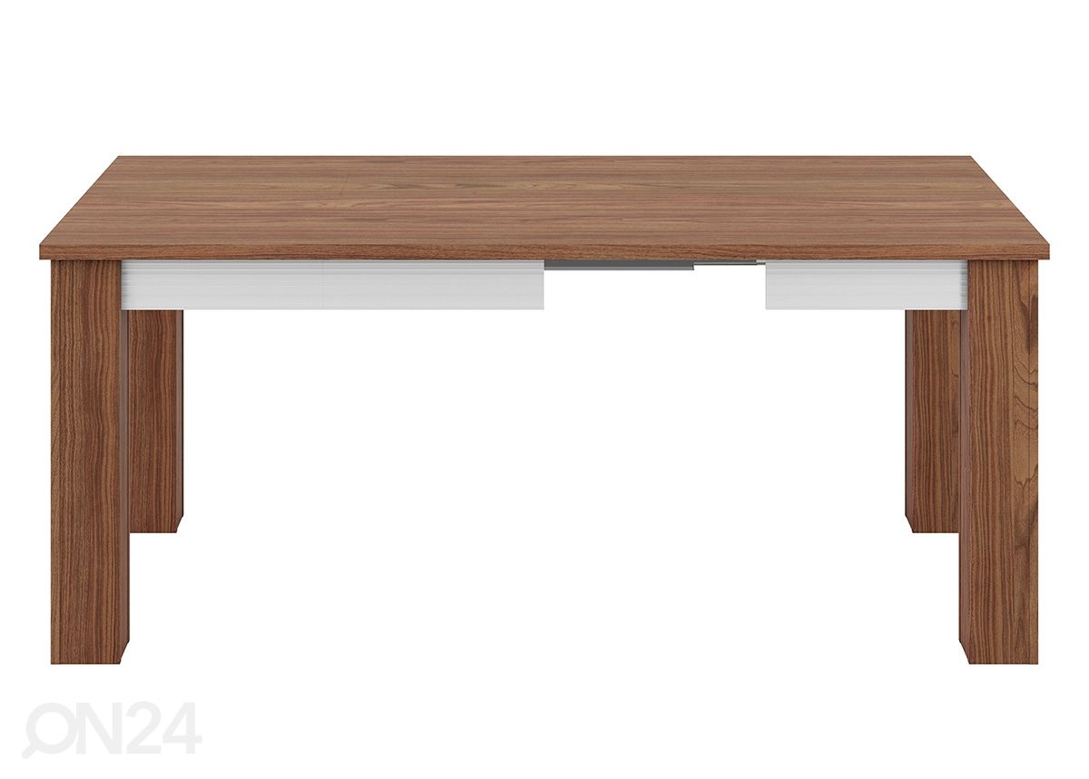 Pikendatav söögilaud 77x101/141/181cm suurendatud