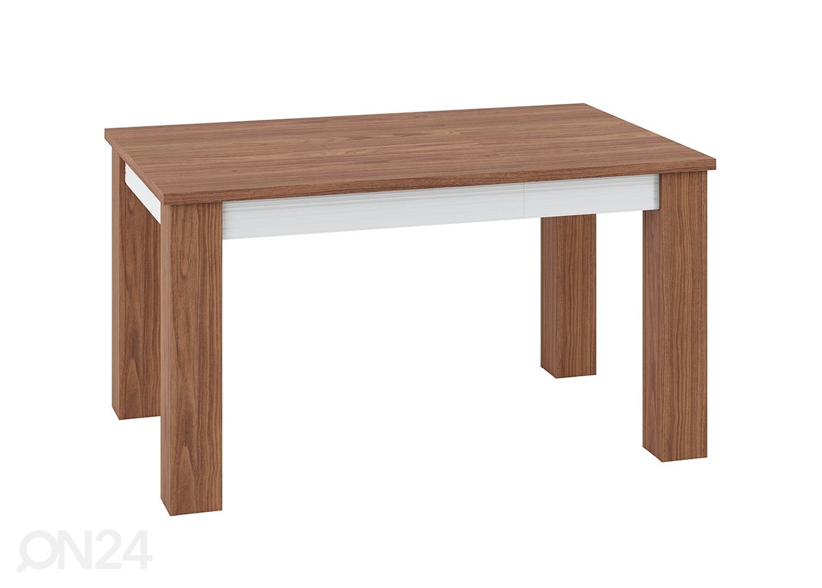 Pikendatav söögilaud 77x101/141/181cm suurendatud